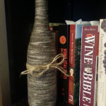 Iowa Decanted wrapped wine bottle